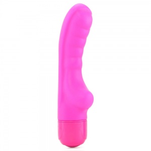 Intensifi Tes 9 Function Silicone Vibe in Pink