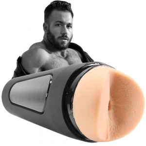 Man Squeeze Chad White ULTRASKYN Stroker