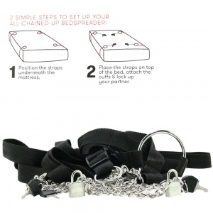 All Chained Up 6 Piece Bedspreader Set