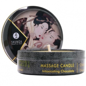Mini Massage Candle 1oz/30ml in Intoxicating Chocolate