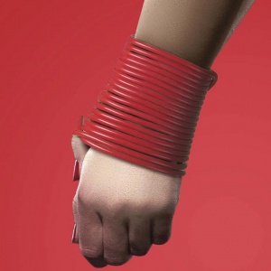 Ouch! Silicone Rope - Red