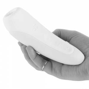 Satisfyer Curvy 1+ Air Pulse Stimulator in White