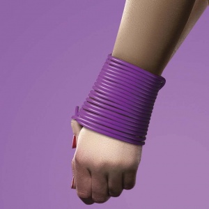 Ouch! Silicone Rope - Purple